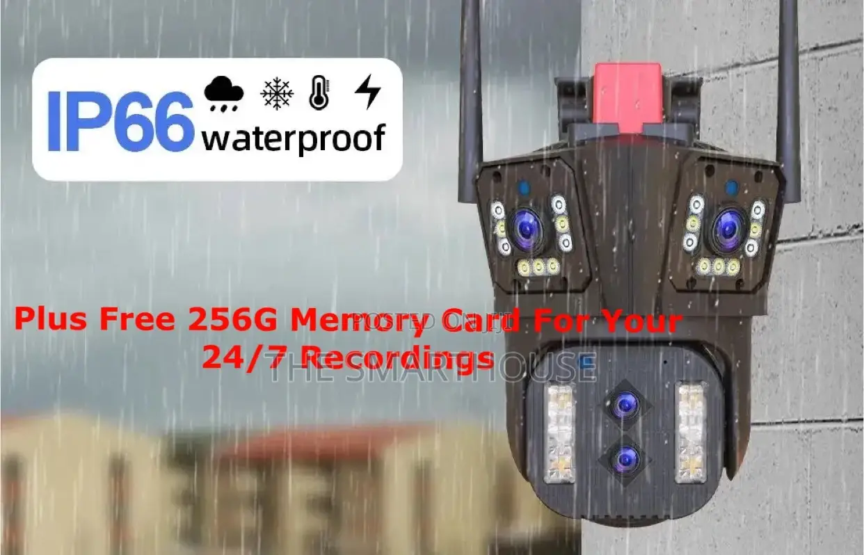 Smart Four Lens CCTV Camera