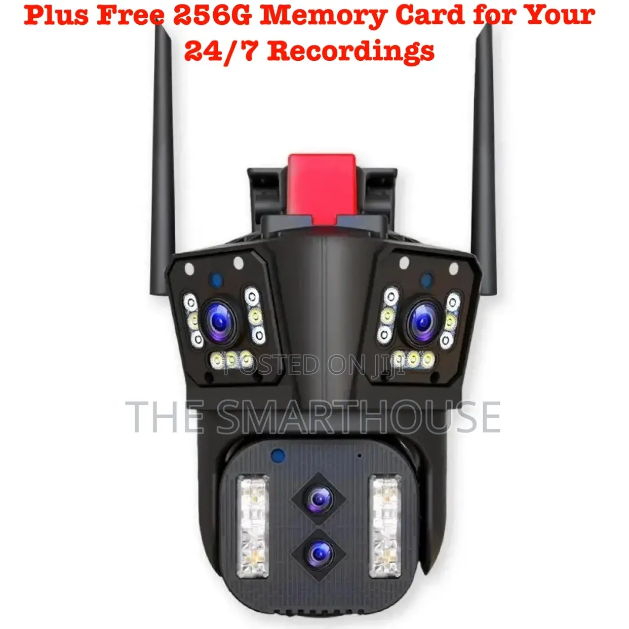Smart Four Lens CCTV Camera