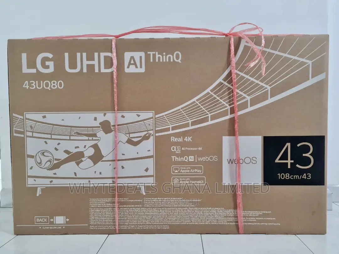 43” LG Uhd Smart Ai Voice-Control-Magic Remote Slim 2024