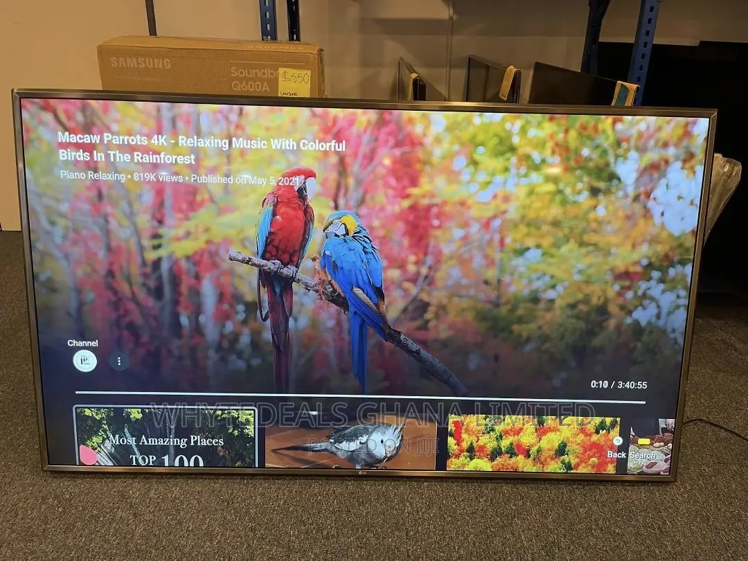 55” LG Ultra HD Webos Alexa Voice Slim Design Magic Remote
