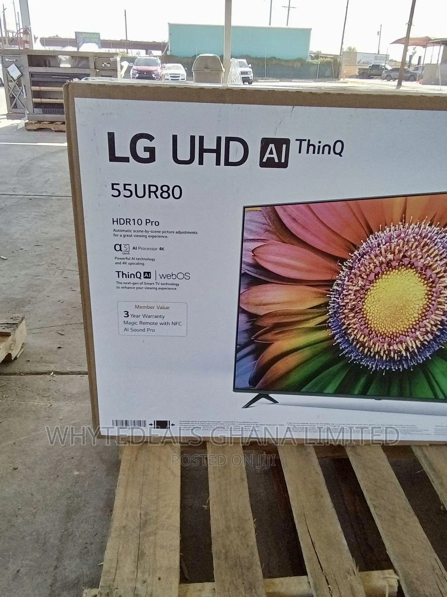 55” LG Ultra HD Webos Alexa Voice Slim Design Magic Remote