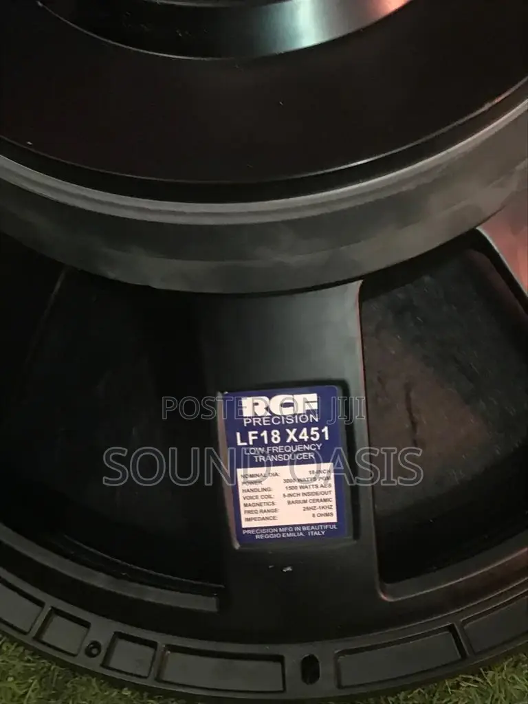 RCF Lf18x451
18" 3000watt Subwoofer Naked Speaker