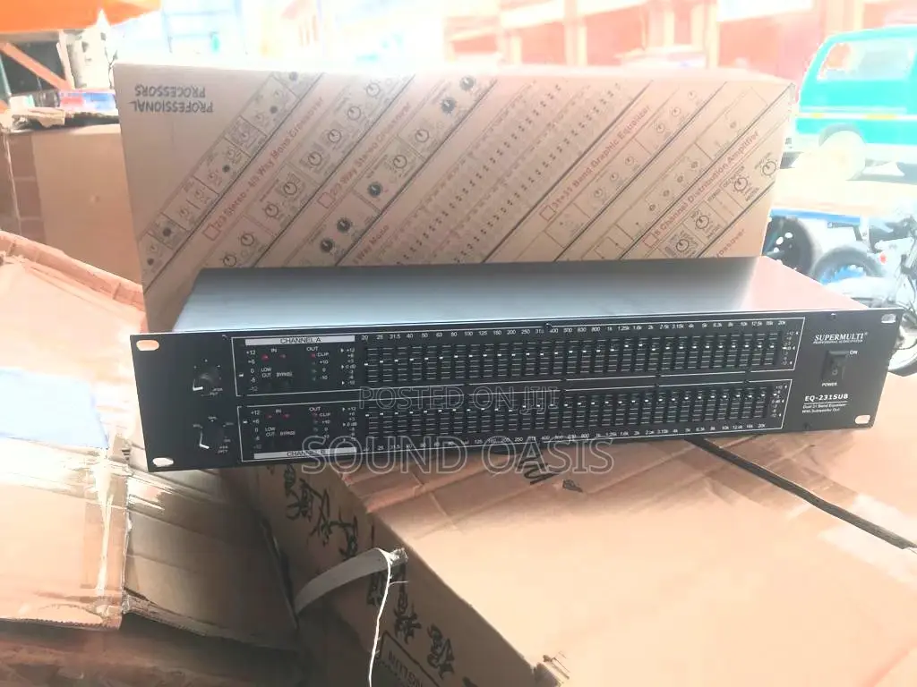 Supermulti Dual 31-Band Graphic Equalizer – Eq-231sub