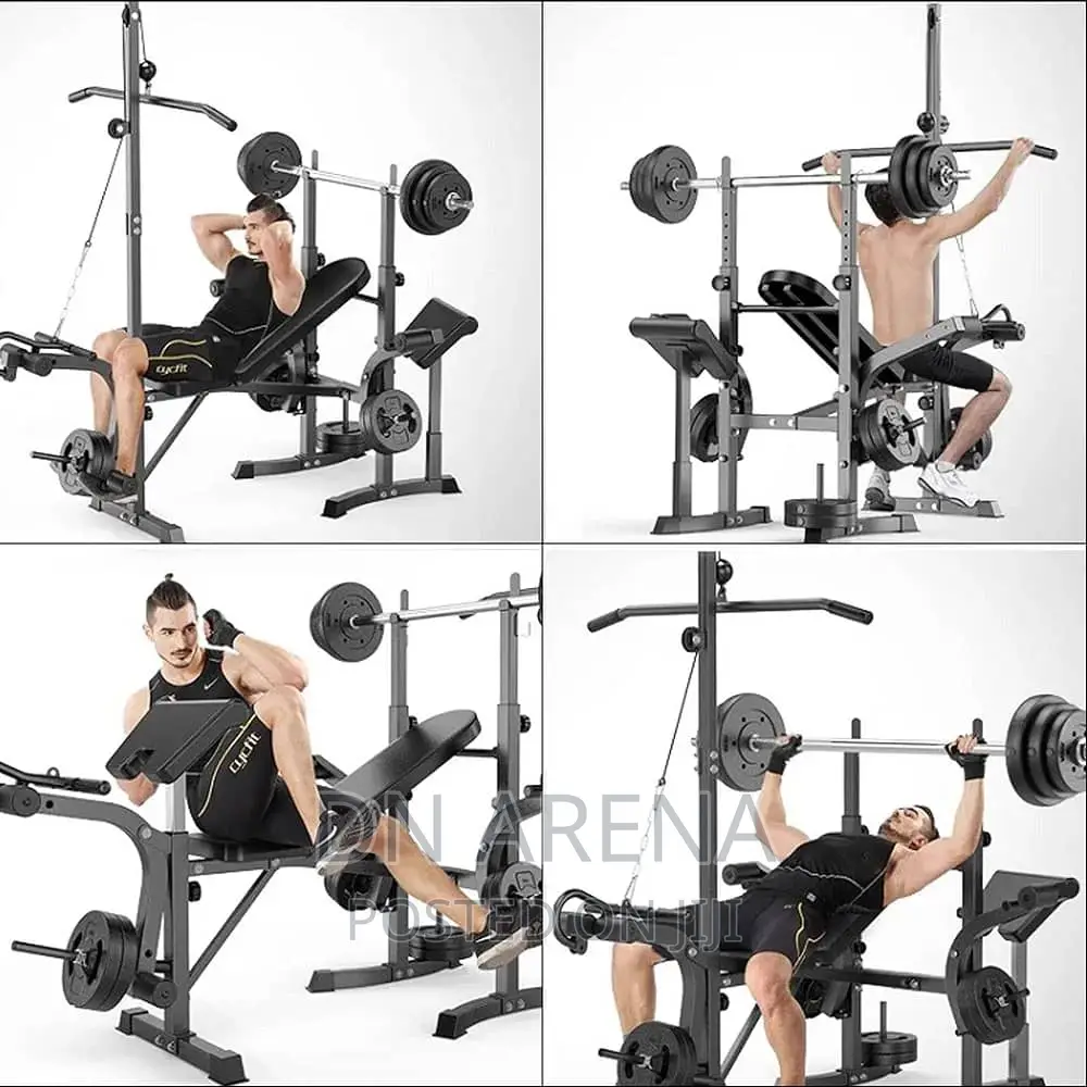 Multi Functional Weight Lifting Adjustable Decline Bench