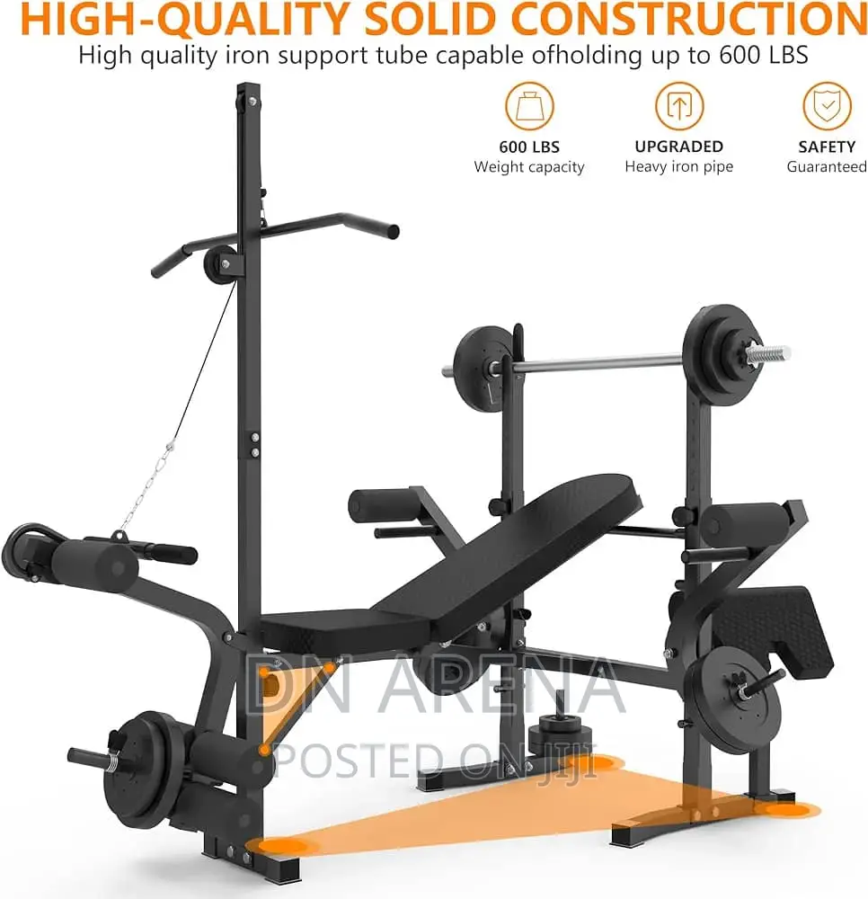Multi Functional Weight Lifting Adjustable Decline Bench