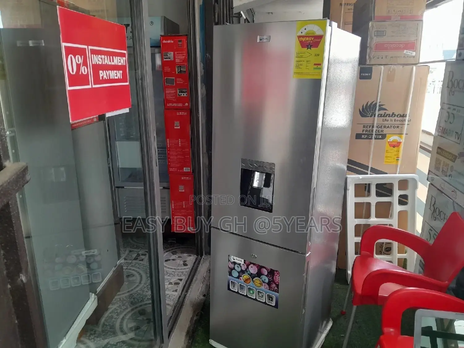 Pearl Fridge 2door Fridge Top Fridge + Freezer 330 Fridge