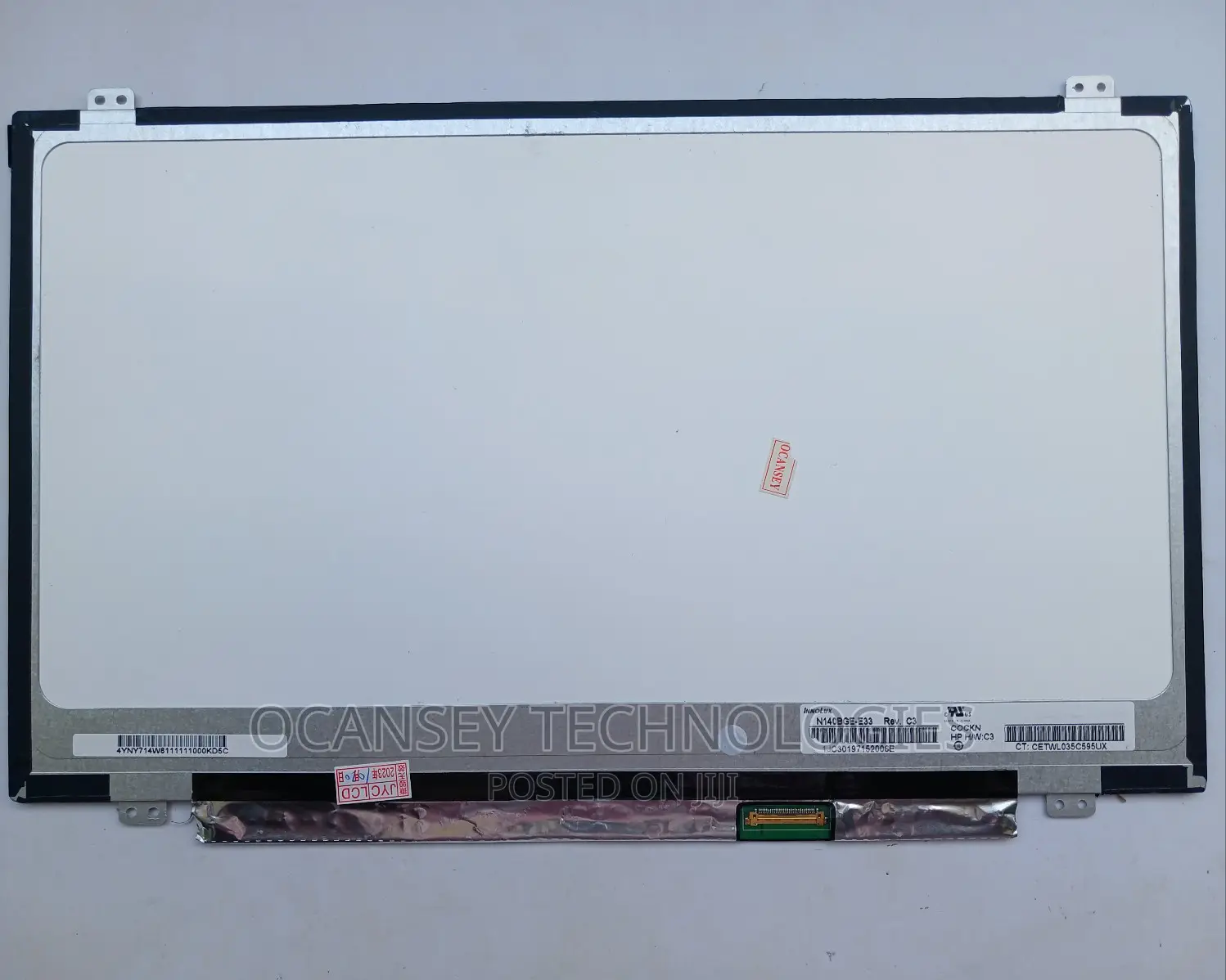 14.0 Slim 30 Pins Long Bracket Laptop Screen