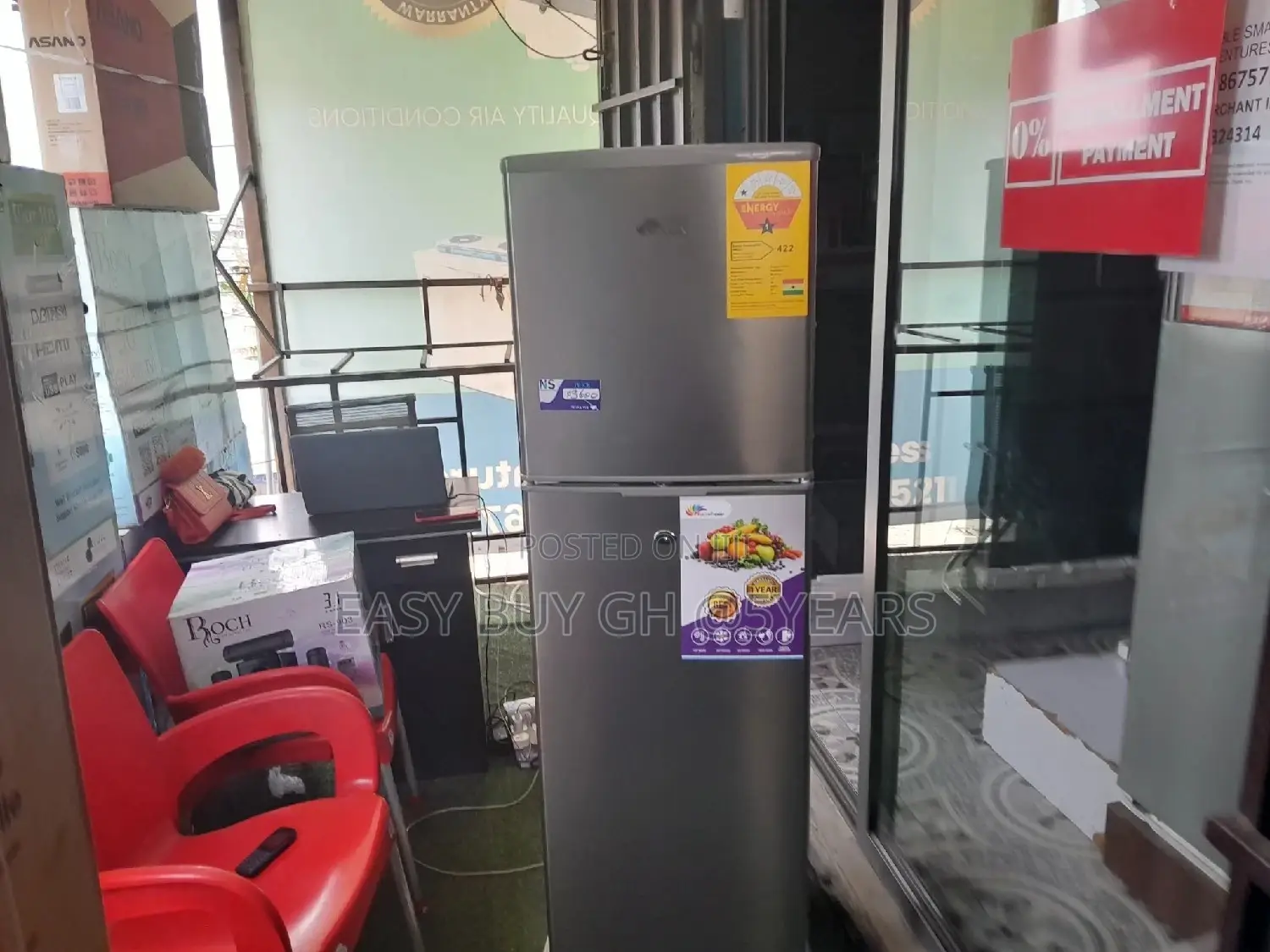 Rainbow Fridge 2door Fridge Top Fridge + Freezer 271fridge