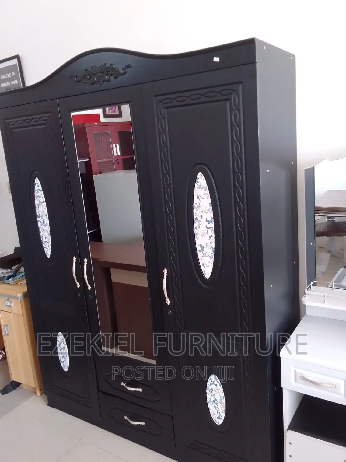 3 Doors Wardrobe