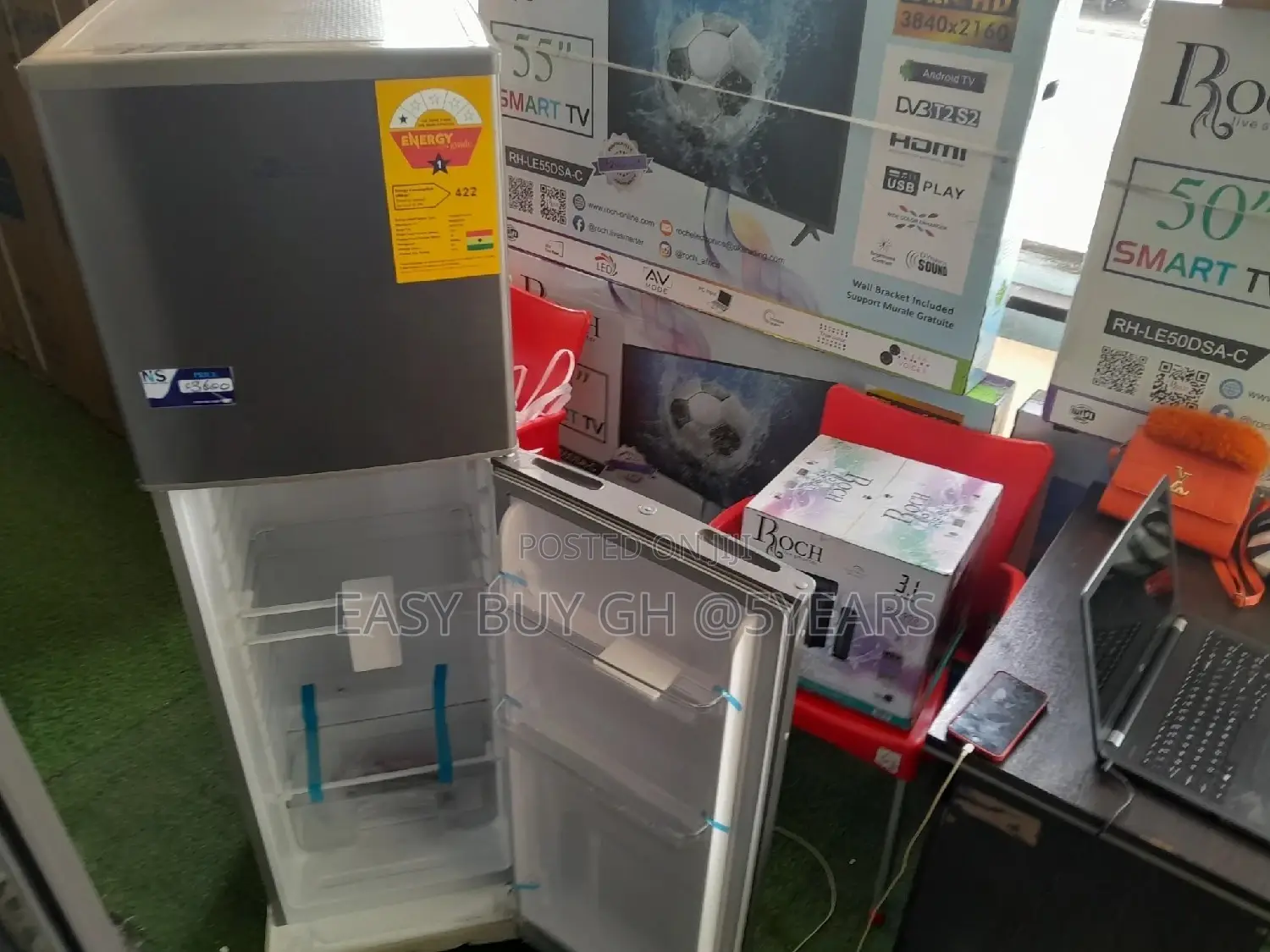 Rainbow Fridge 2door Fridge Top Fridge + Freezer 271fridge