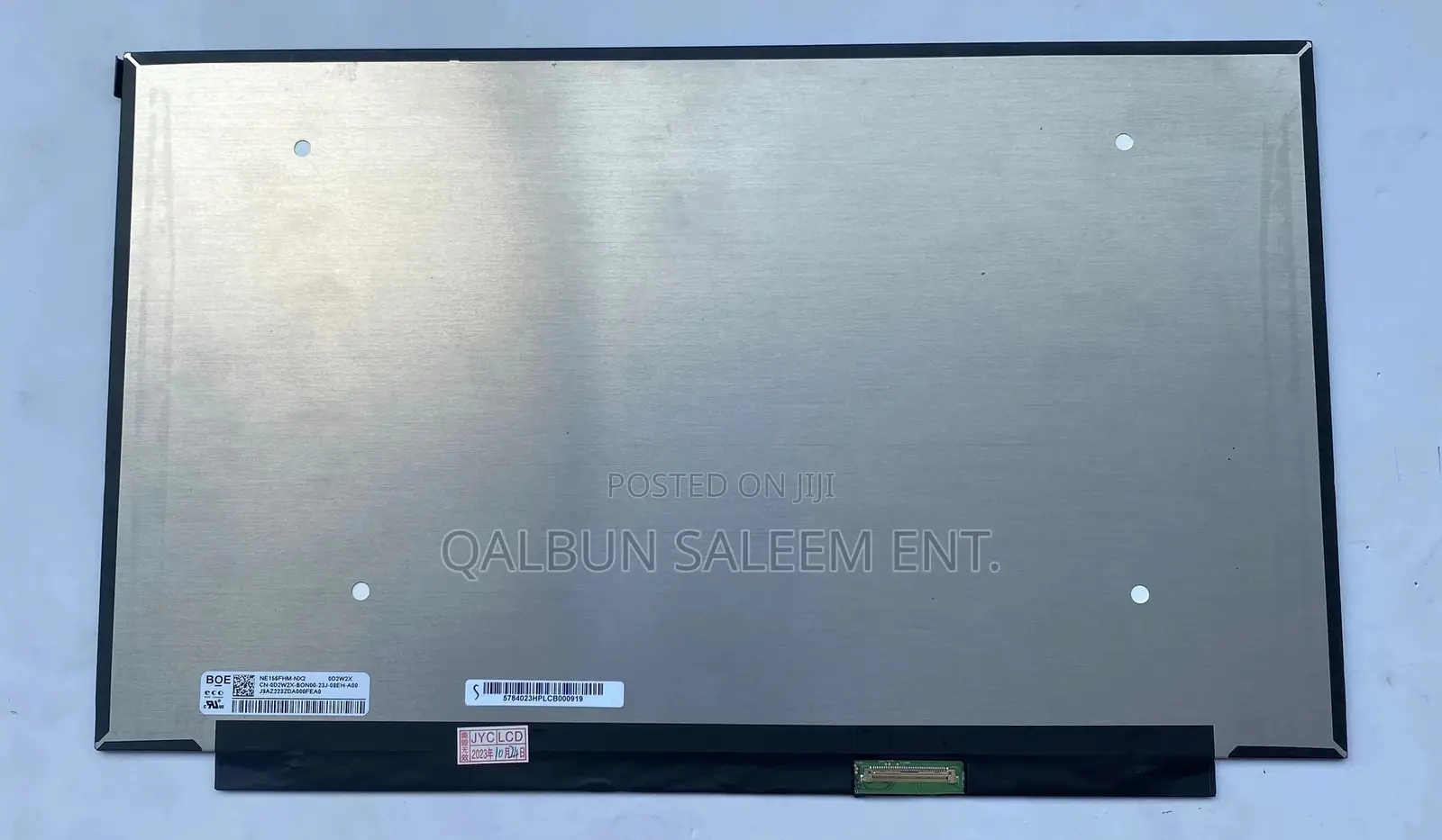 15.6” Slim 40 Pin Short Edgeless FHD Laptop Screen