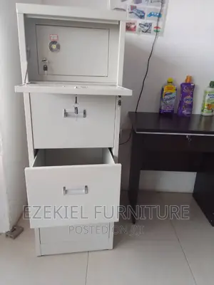 Metal Cabinet With Safe