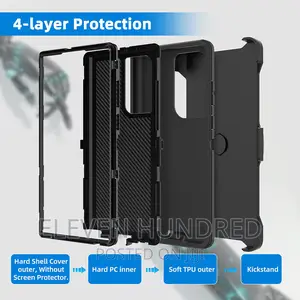 Samsung S24 S23 S22 S21 Defender Case Cover Belt