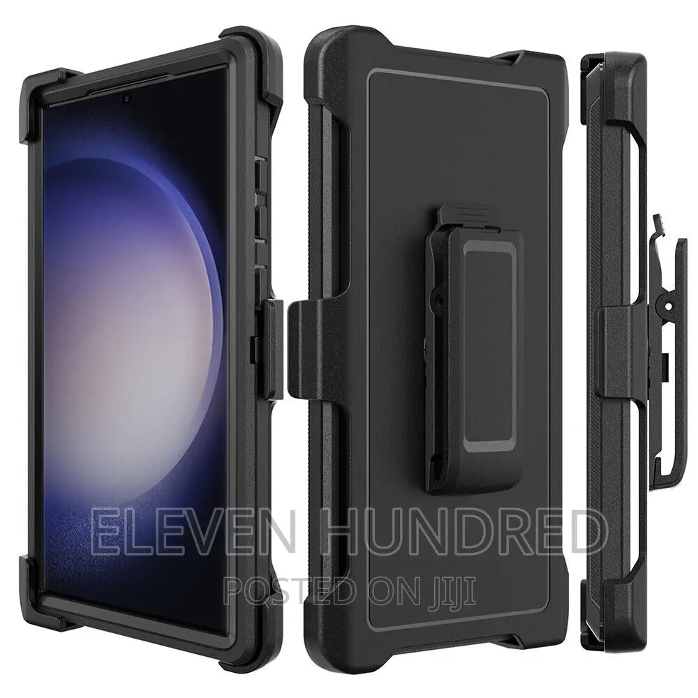 Samsung S24 S23 S22 S21 Defender Case Cover Belt