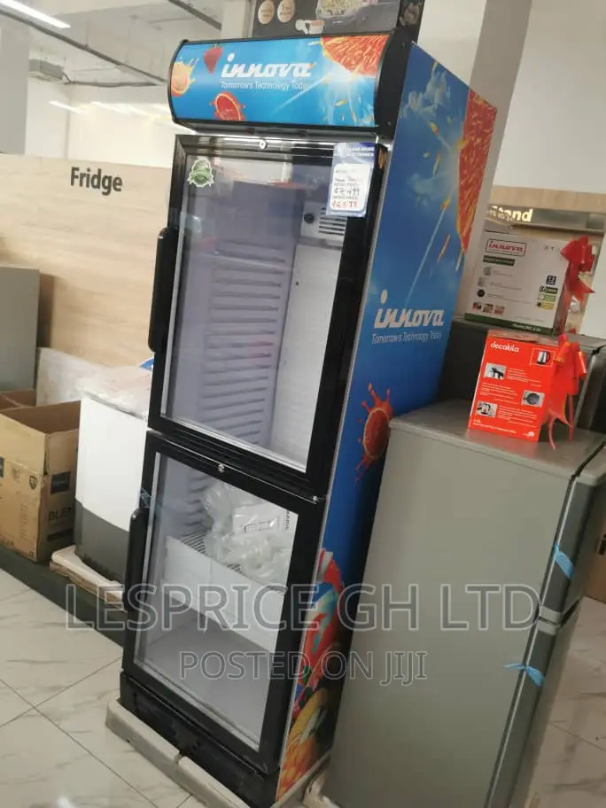 Brand New Innova Double Door Display Fridge 450L