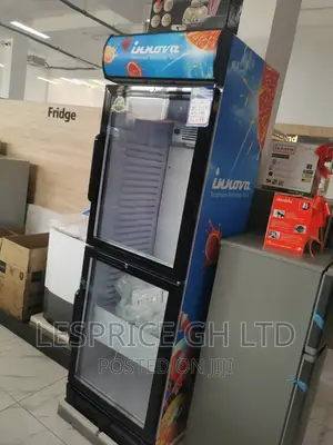 Innova Double Door Display Fridge 450L●