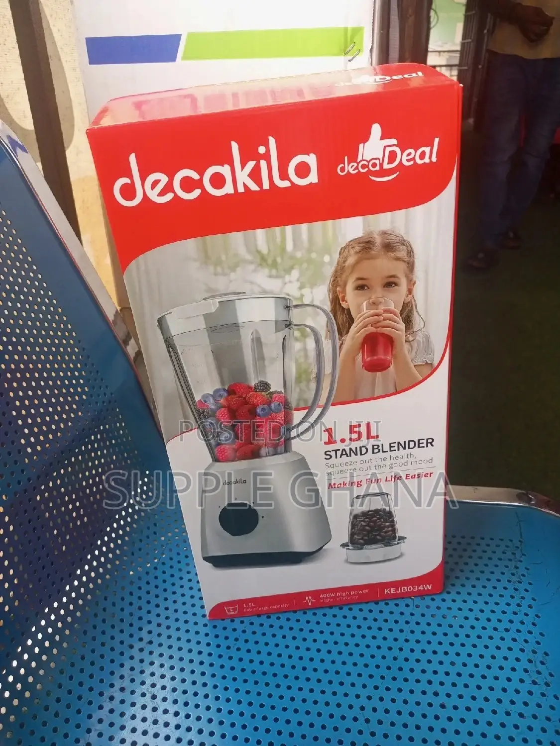 Stand Blender 1.5 Liters Decakila