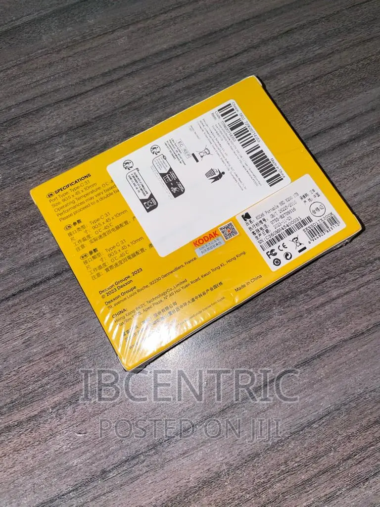 Kodak 1tb Portable SSD
