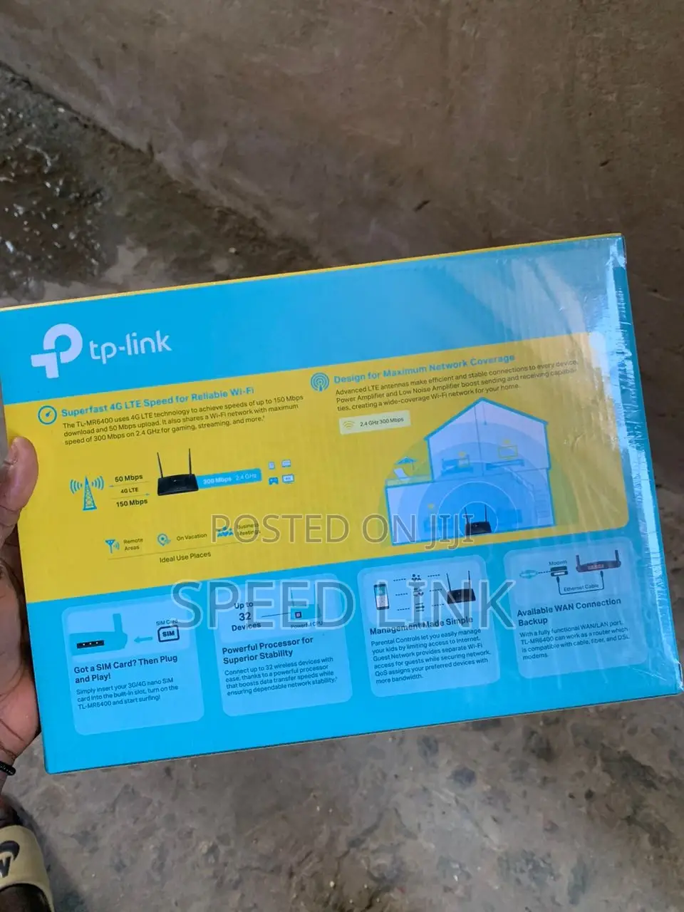Tp-Link Mr6400 Universal Router 4g