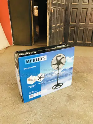 Brand New Merijo’S Electric Standing Fan(Black).