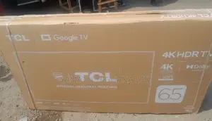 TCL 65" Smart Tv With Wi-Fi ,Bluetooth and Google T