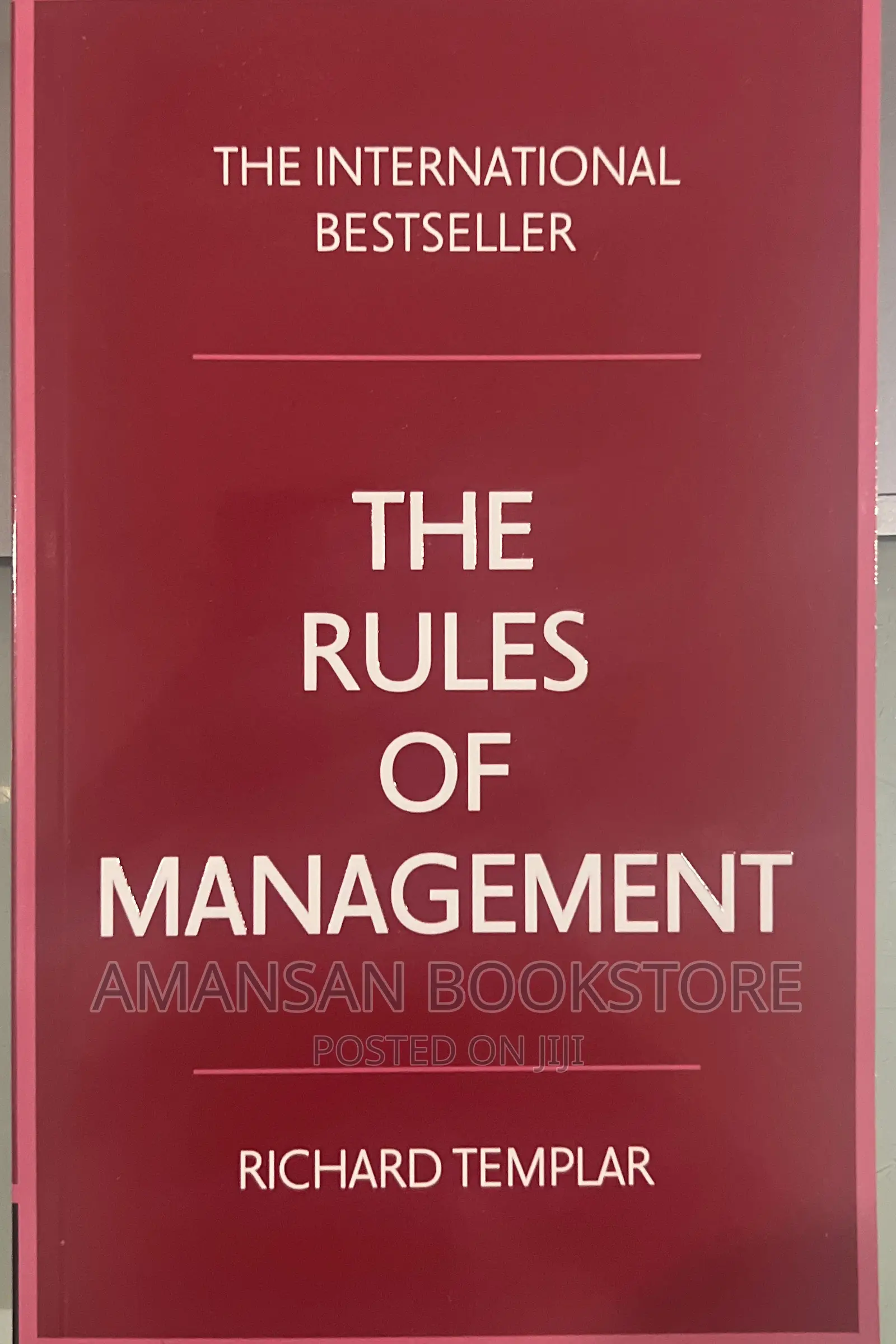 The Rules of Management