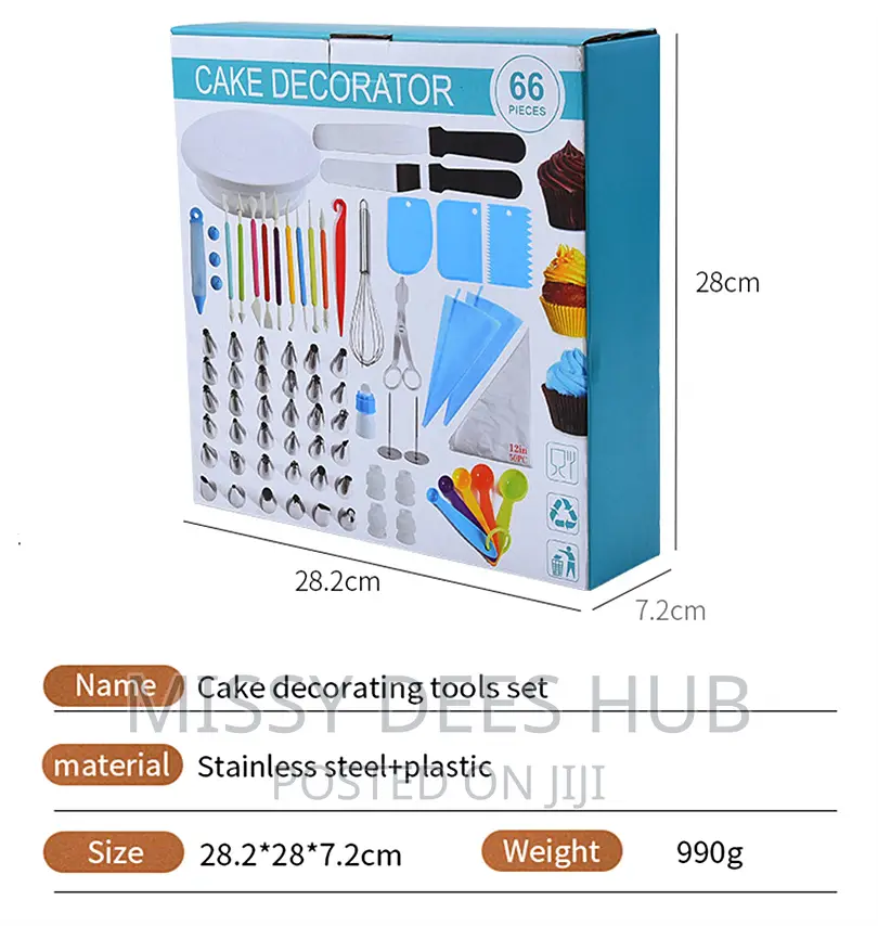 66pcs Decorator Set