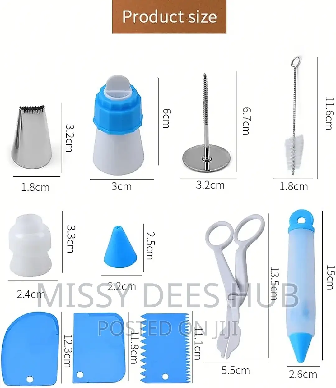 66pcs Decorator Set