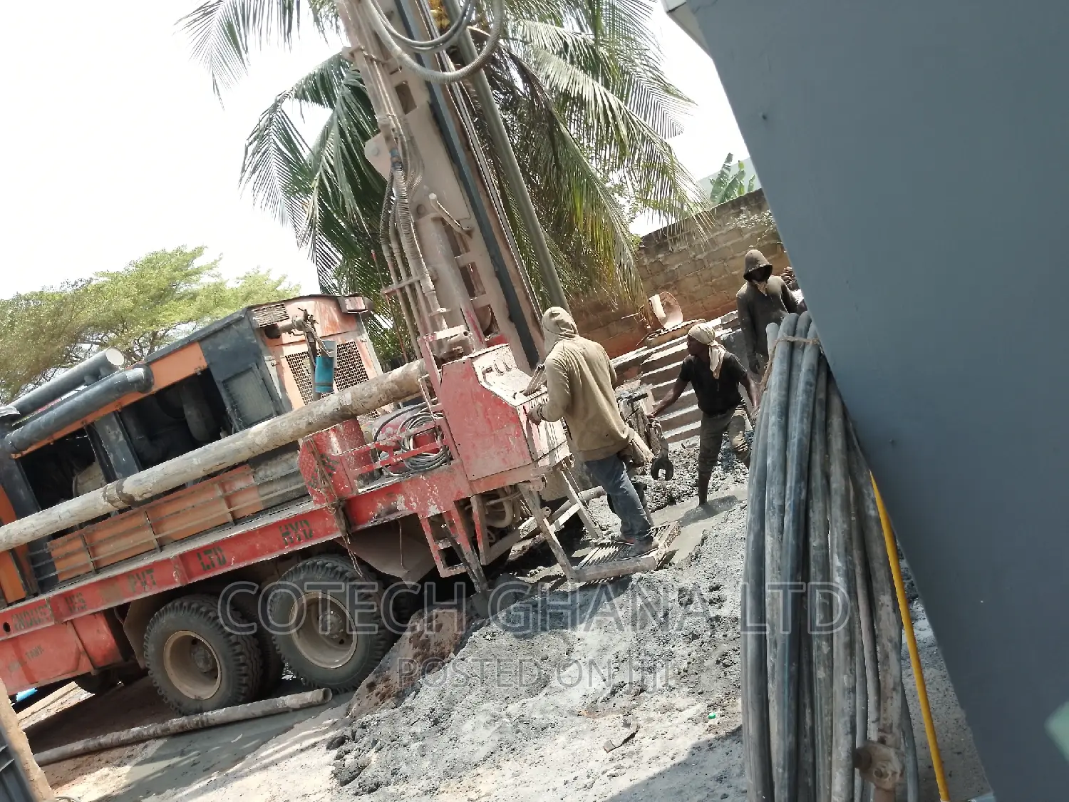 Ajumako Essiam Borehole Drilling