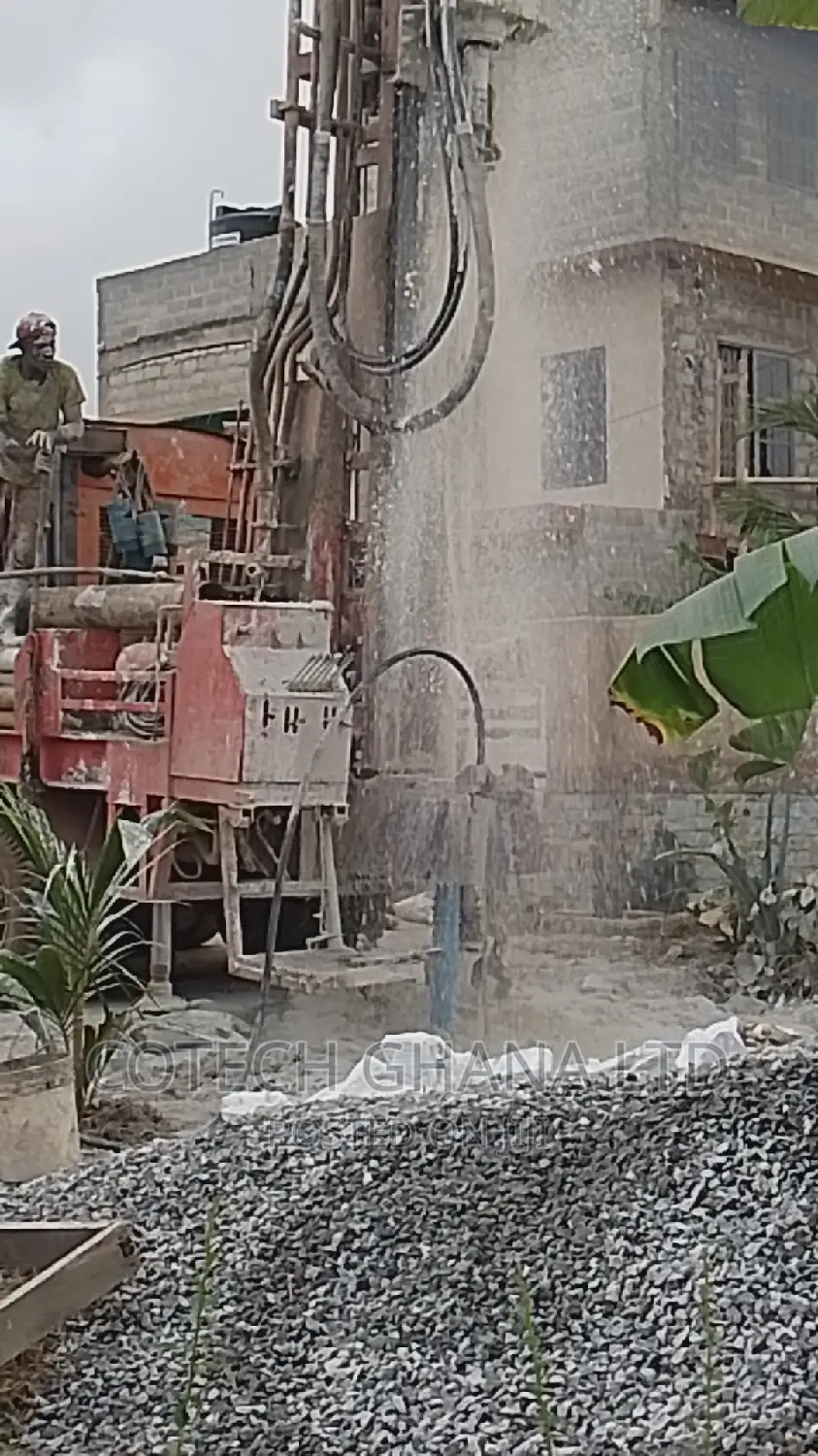 Mankesem and Cape Coast Borehole Drilling