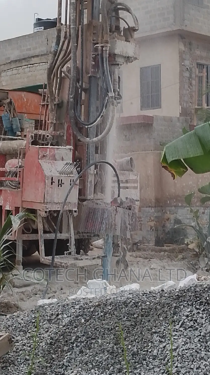 Mankesem and Cape Coast Borehole Drilling