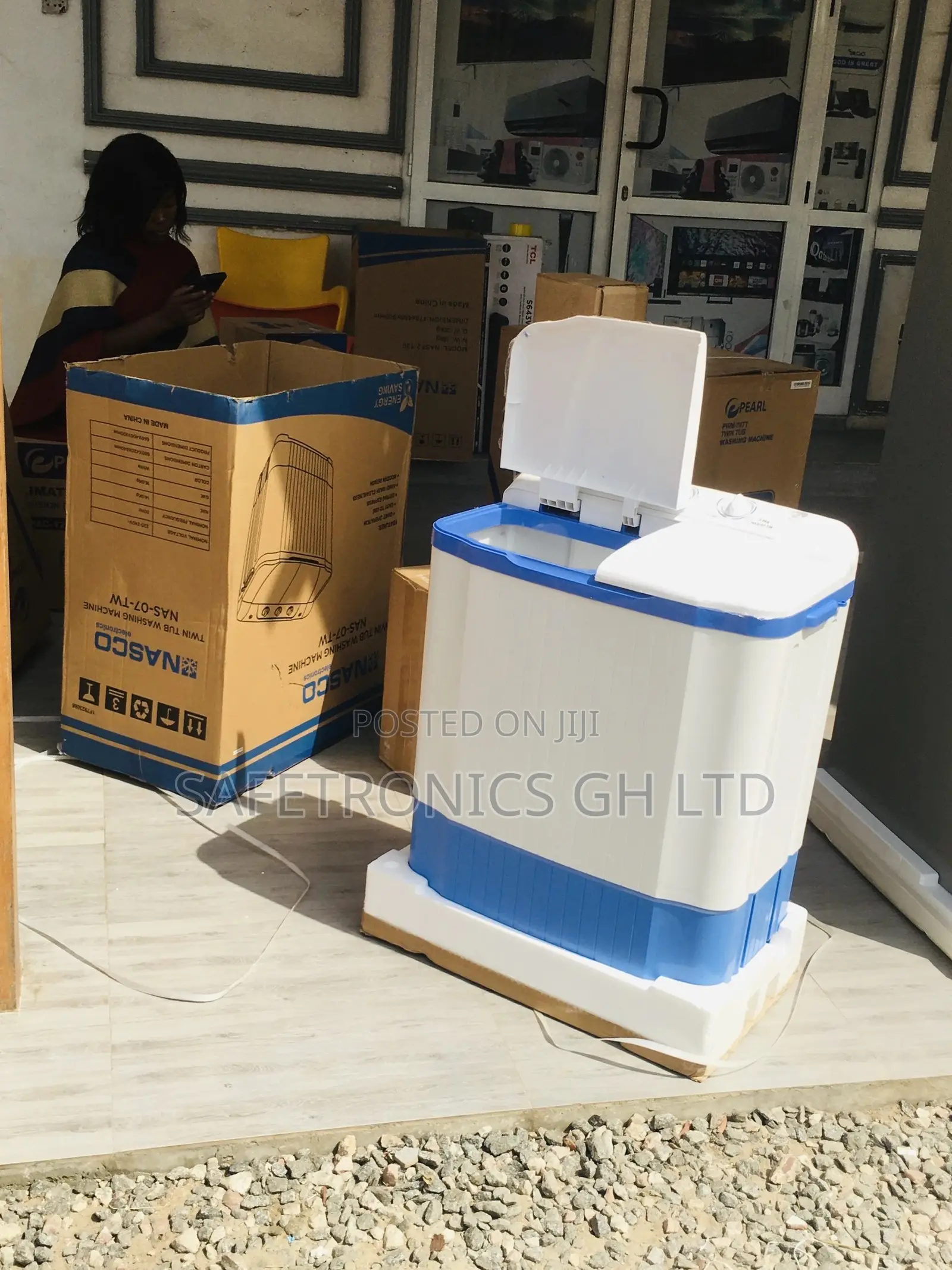 Nasco Washingmachine Topload Semiautomatic 7kg Reliable