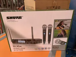 Shure Glxd4 3in1 Wireless Microphone(Lapel,Handheld)