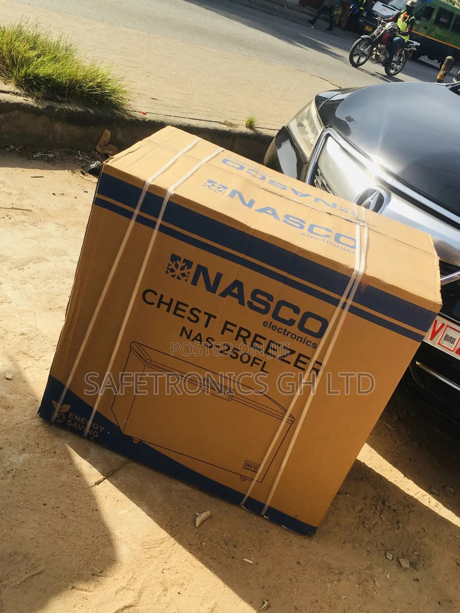 Nas-250 200 Liters Doubledoor Topfreezer Gray Nasco Fridge