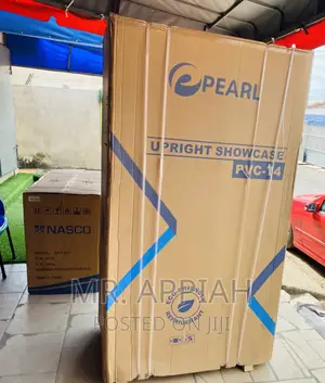 Fast Cooling Pearl PVC-74 2 Door Electric Beverage Cooler.