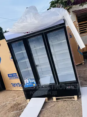 Very Special Offer on Display Fridge 3doors PVC-150 Pearl