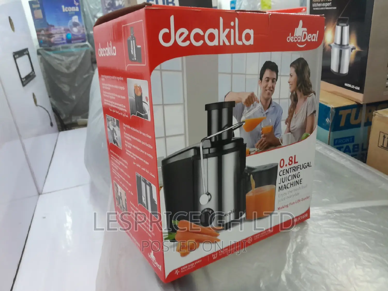 Decakila Juicing Machine 0.8L■