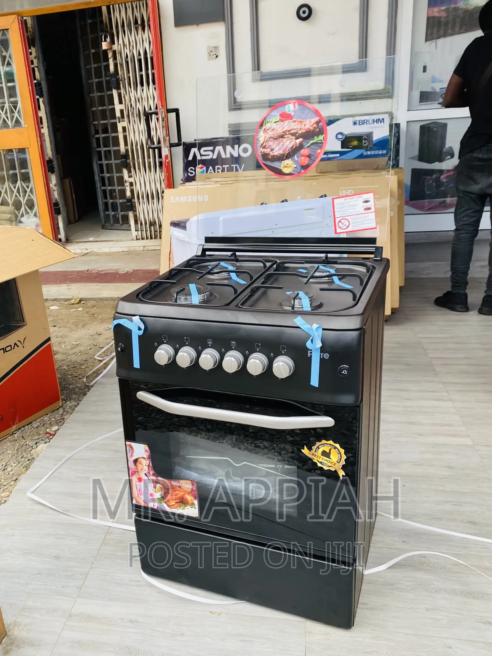 Affordable Ferre 60x60 4 Gas Burner With Oven(