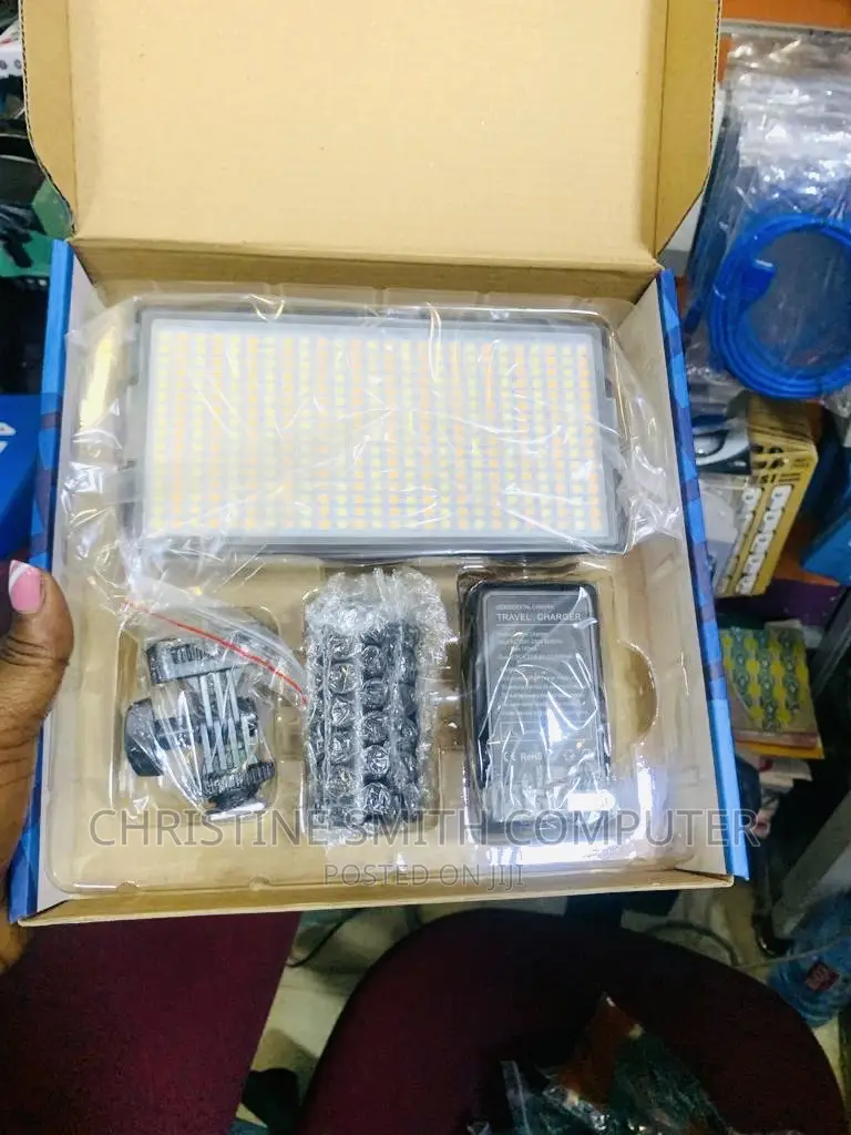 Professional Photo and Video Led Light Kit Chargeable