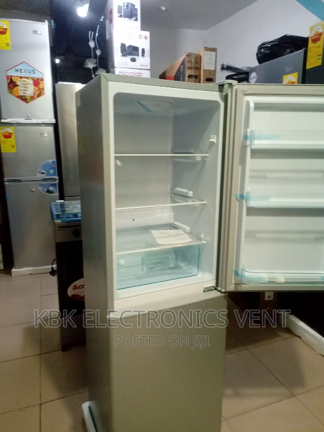 Nasco 158ltr Double Door Refrigerator