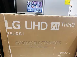 Smart Glossy Slim Sharp Display LG 75”UR78