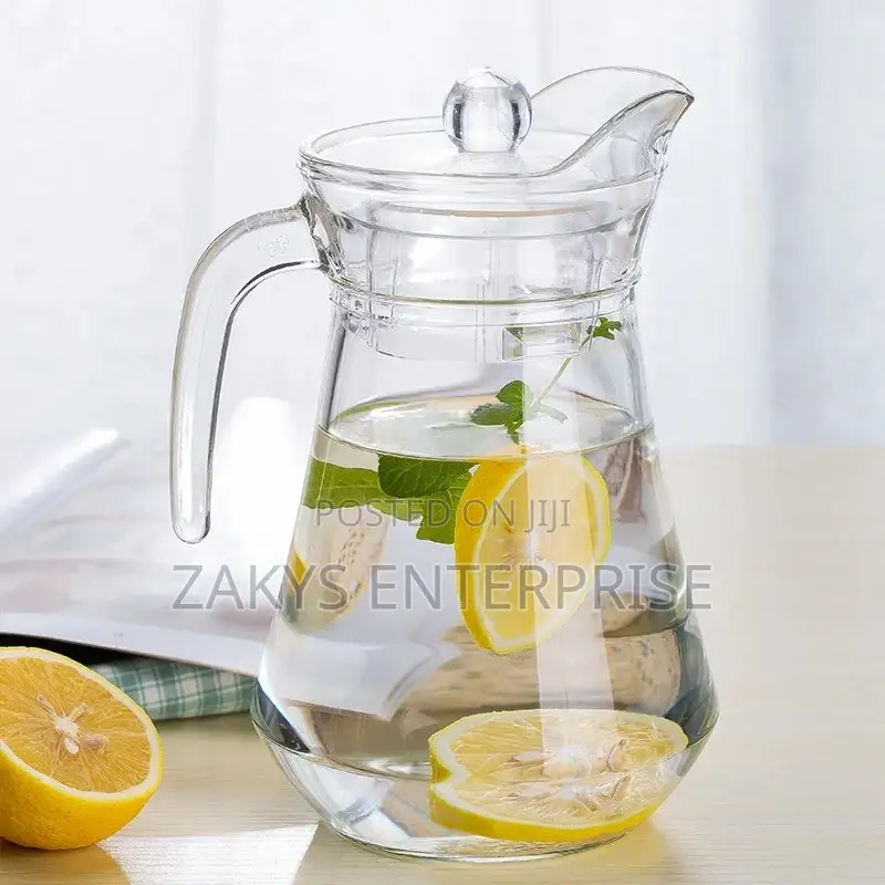 Drinking Glasses Set With Jug