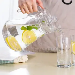 Drinking Glasses Set With Jug