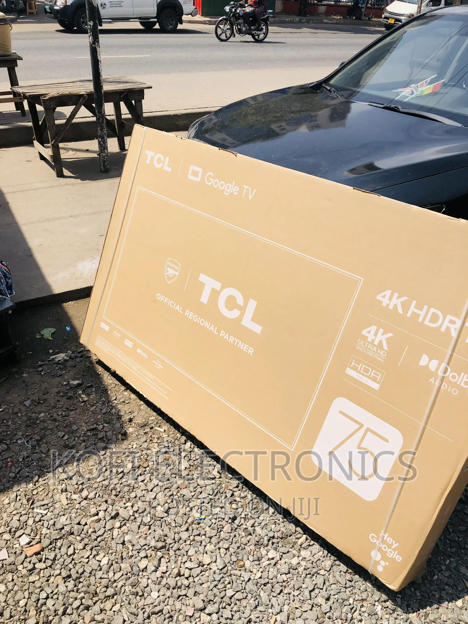 High Tech TCL 75′′ HDR Frameless Google TV 75P635