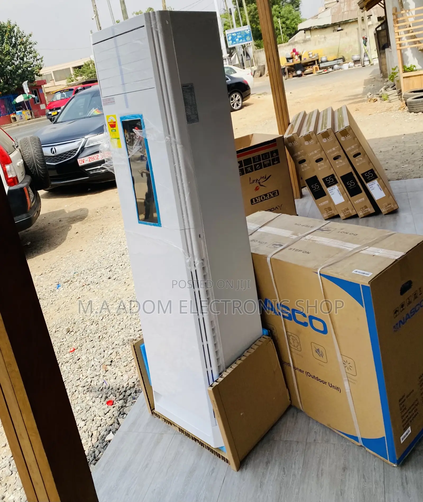 Best Nasco 2.5hp Floor Standing Air Conditioner(White) 