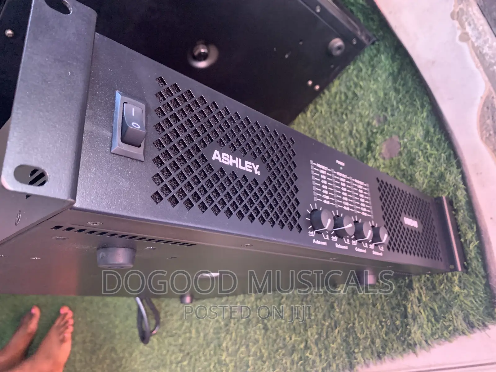 Ashley Hmd48 4800w 4channel Power Amplifier