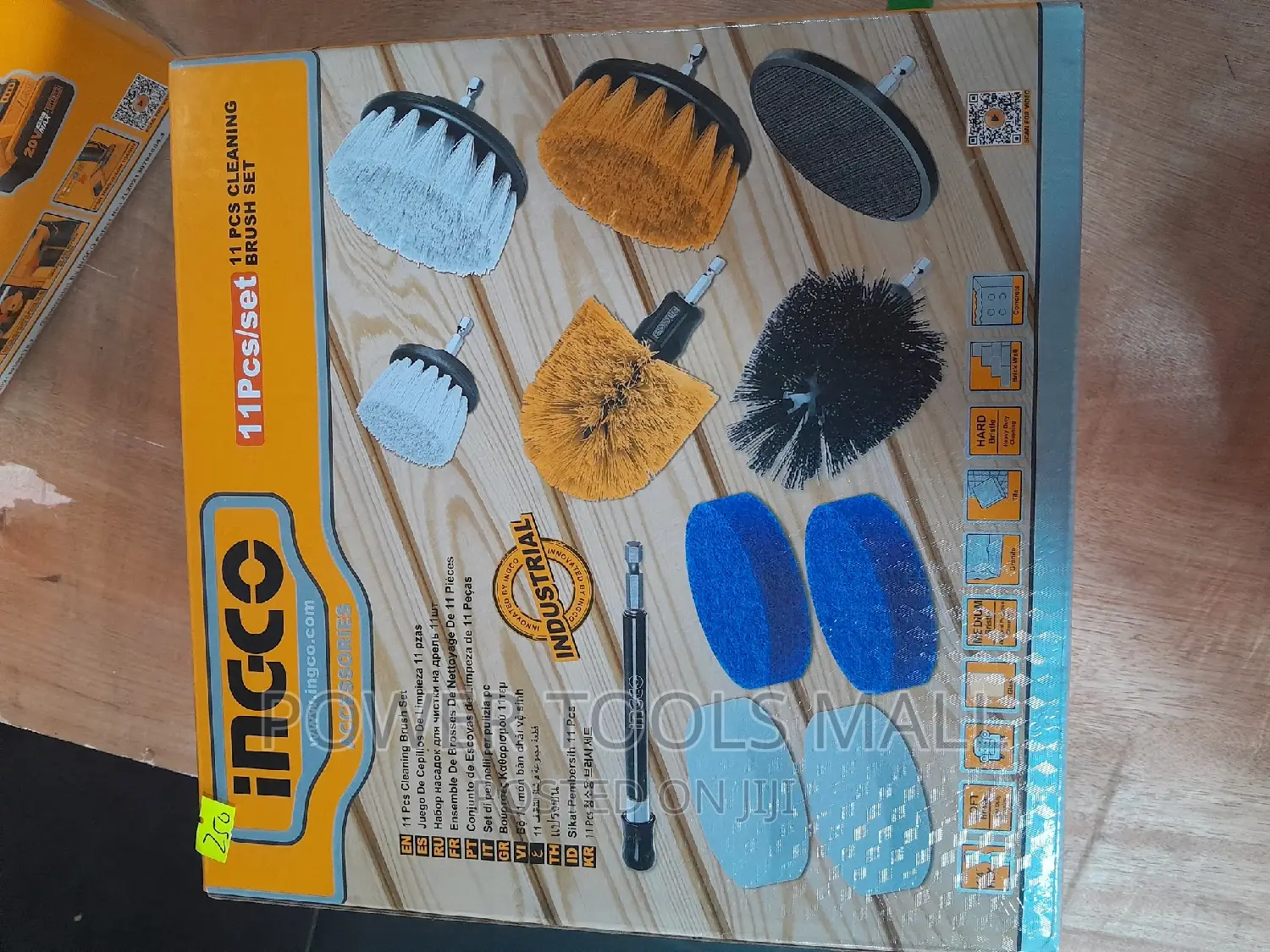 11pc Cleaning Brush Set