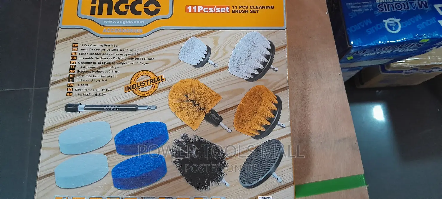 11pc Cleaning Brush Set