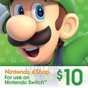 $10 Nintendo Gift Card Voucher