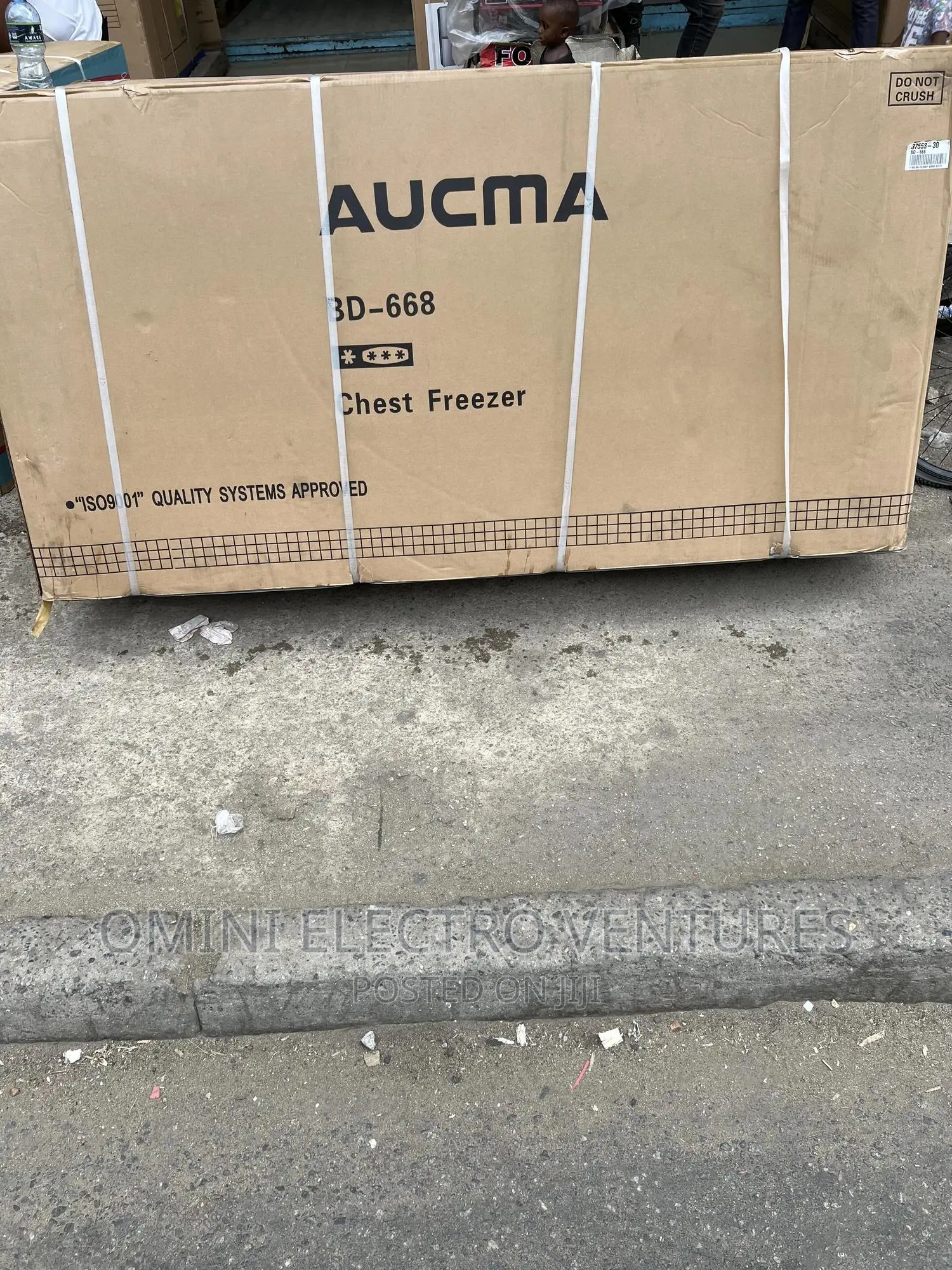 Brand New Double Door Deep Freezer /668/(Aucma)